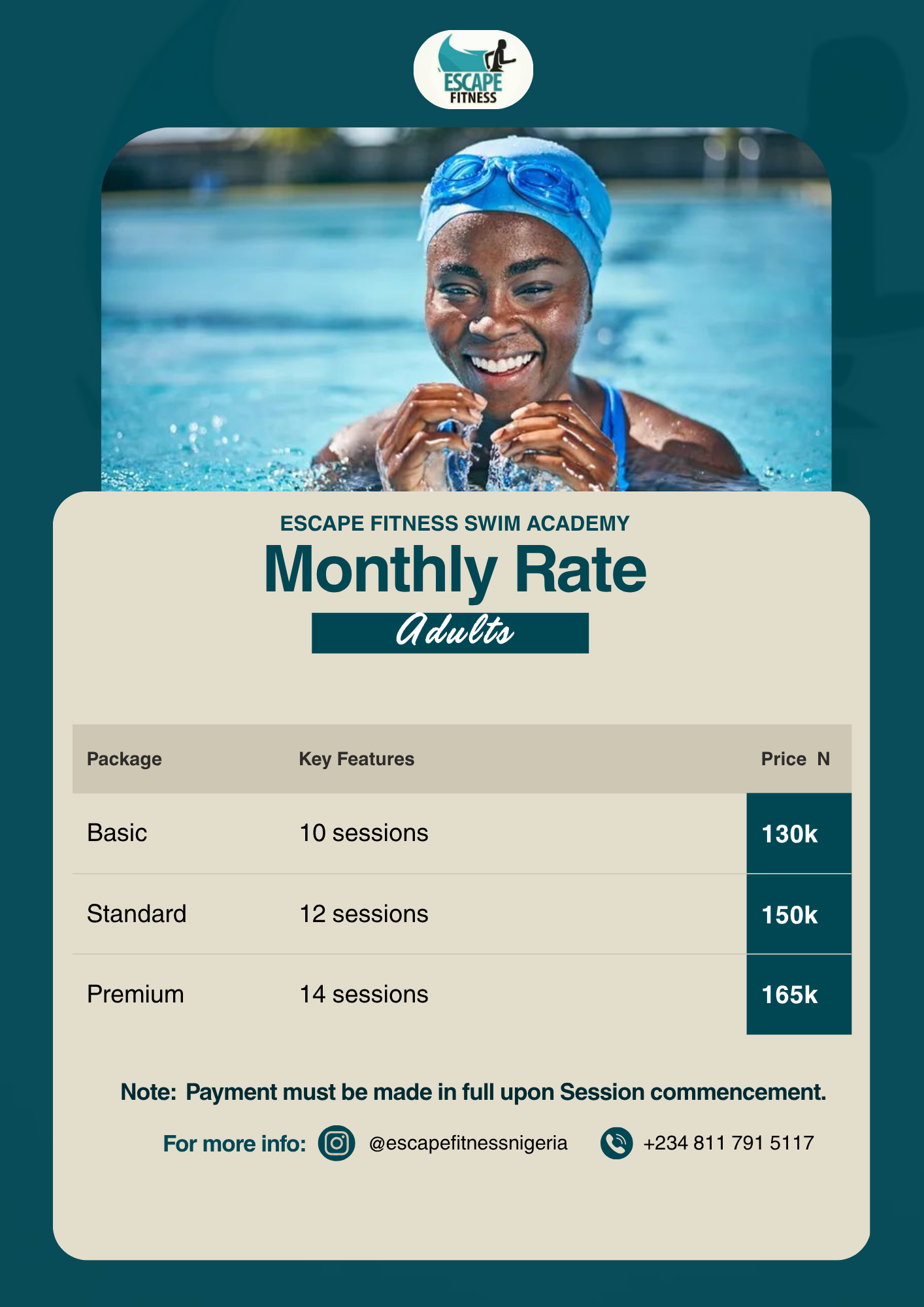 Escape Fitness Swim Academy media-libraryc2tqiumla1pu6ljH0XP