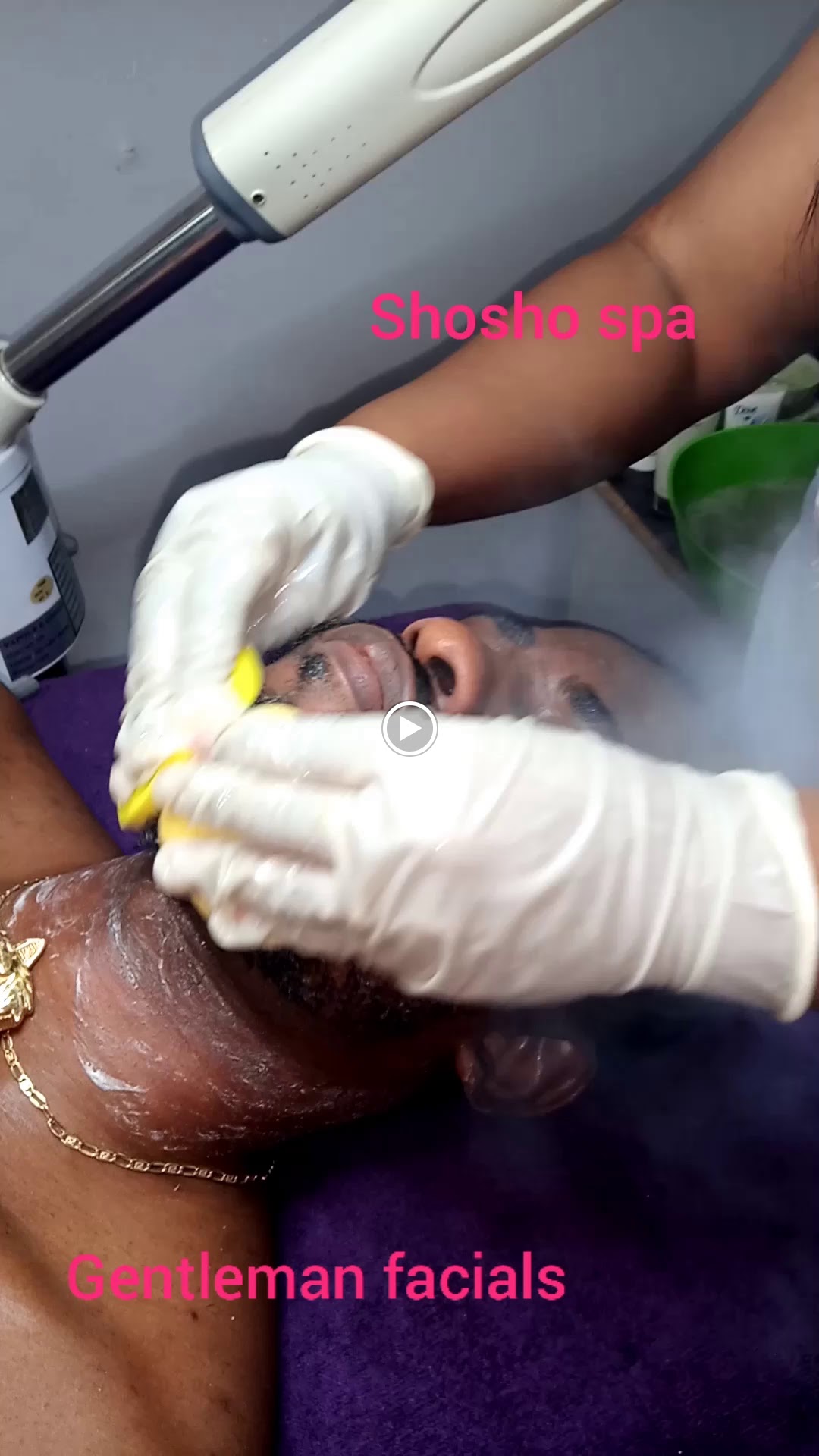 Gentleman facial at Shosho Beauty Spa